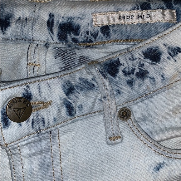 GUESS JEANS CROP MID - Picture 2 of 8